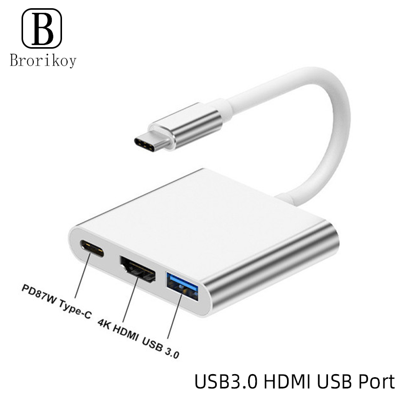 3 in 1 USB Type C Hub to 4K HD - Tablet Ipad Accessories review and price