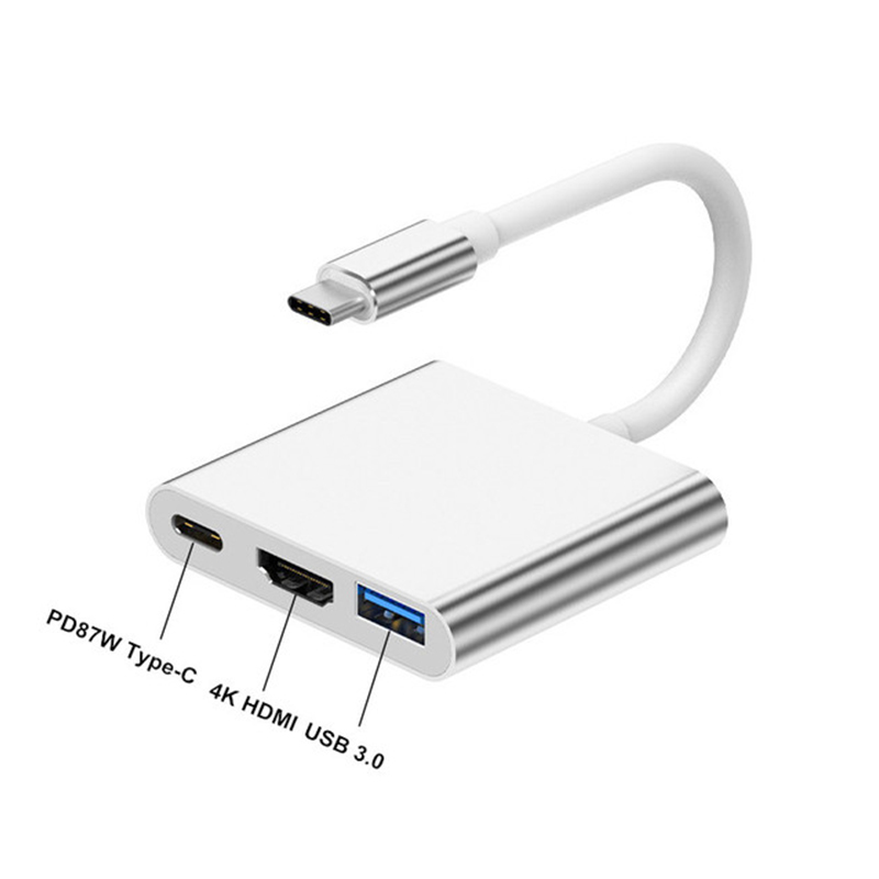 3 in 1 USB Type C Hub to 4K HD - Tablet Ipad Accessories review and price