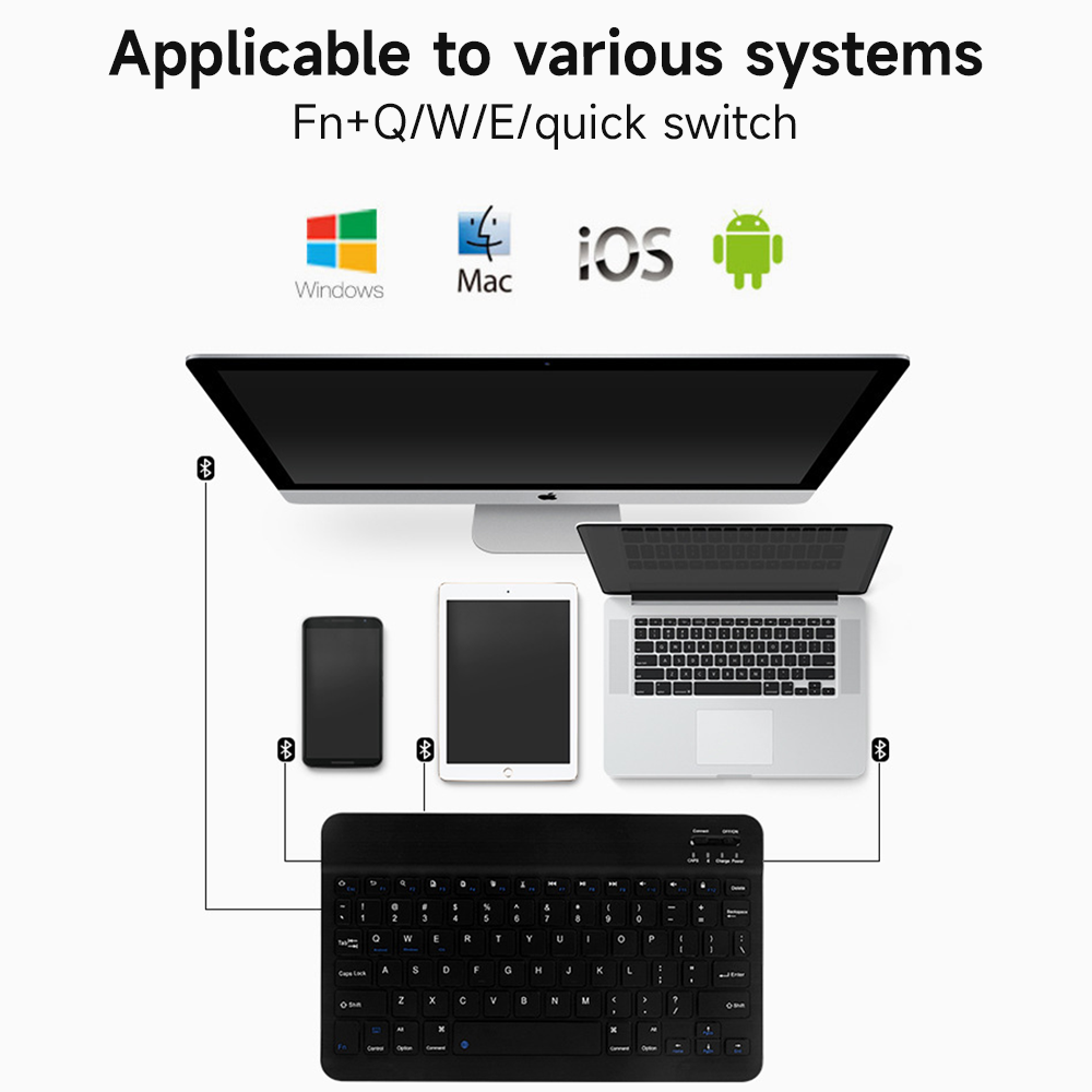 Bluetooth Keyboard for IOS And - Tablet Ipad Accessories review and price