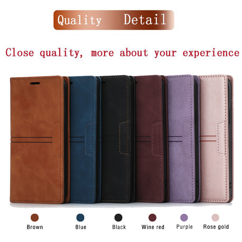 Magnetic Leather Wallet Case F - Tablet S9 Fe Accessories review and price