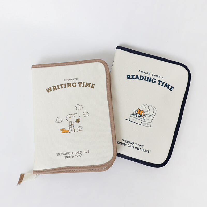 Snoopy Book Shape Canvas Stora - Tablet Accessories Bag review and price