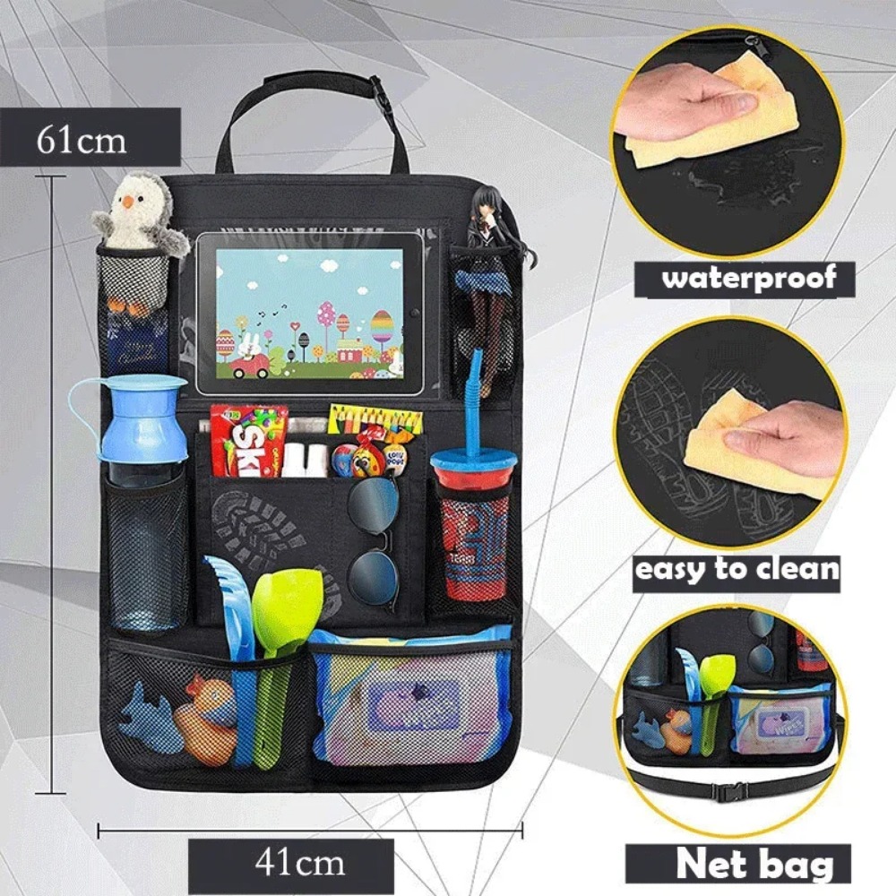 Car Seat Back Organizer 9 Stor - Tablet And Accessories Bag review and price