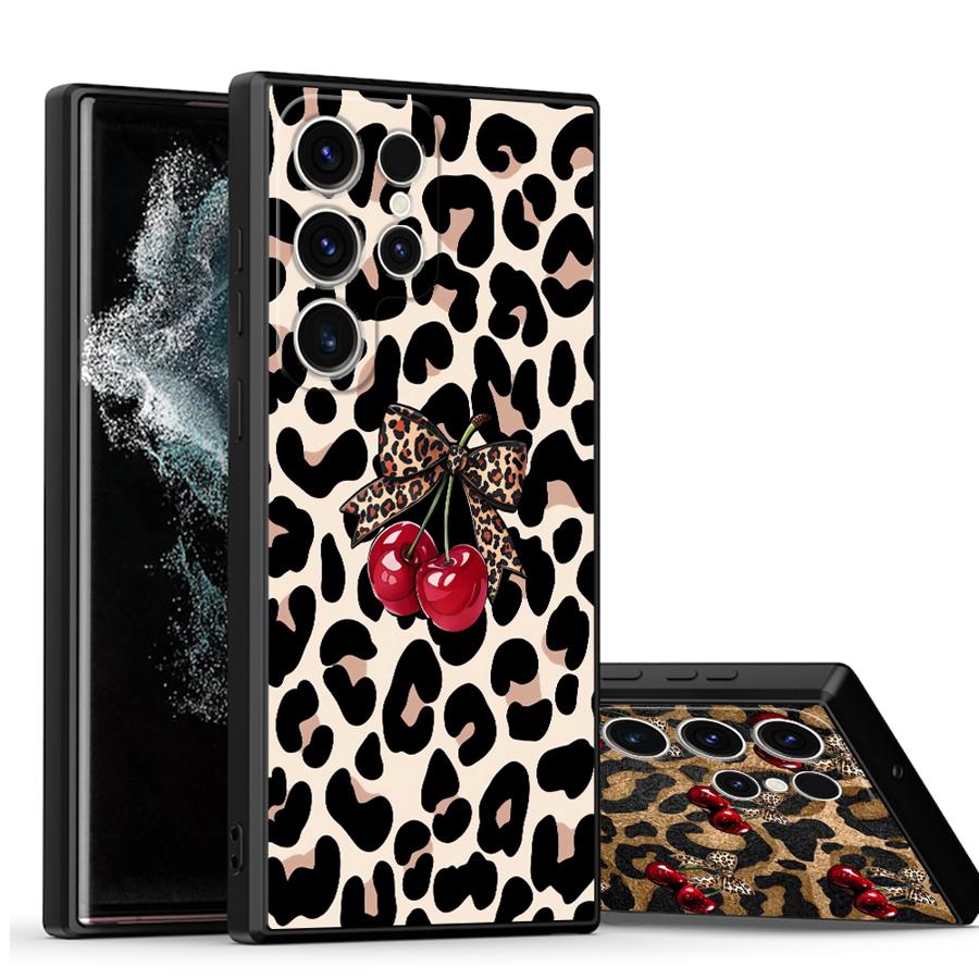 Leopard Cherry Funda Phone Cov - Tablet S9 Fe Accessories review and price