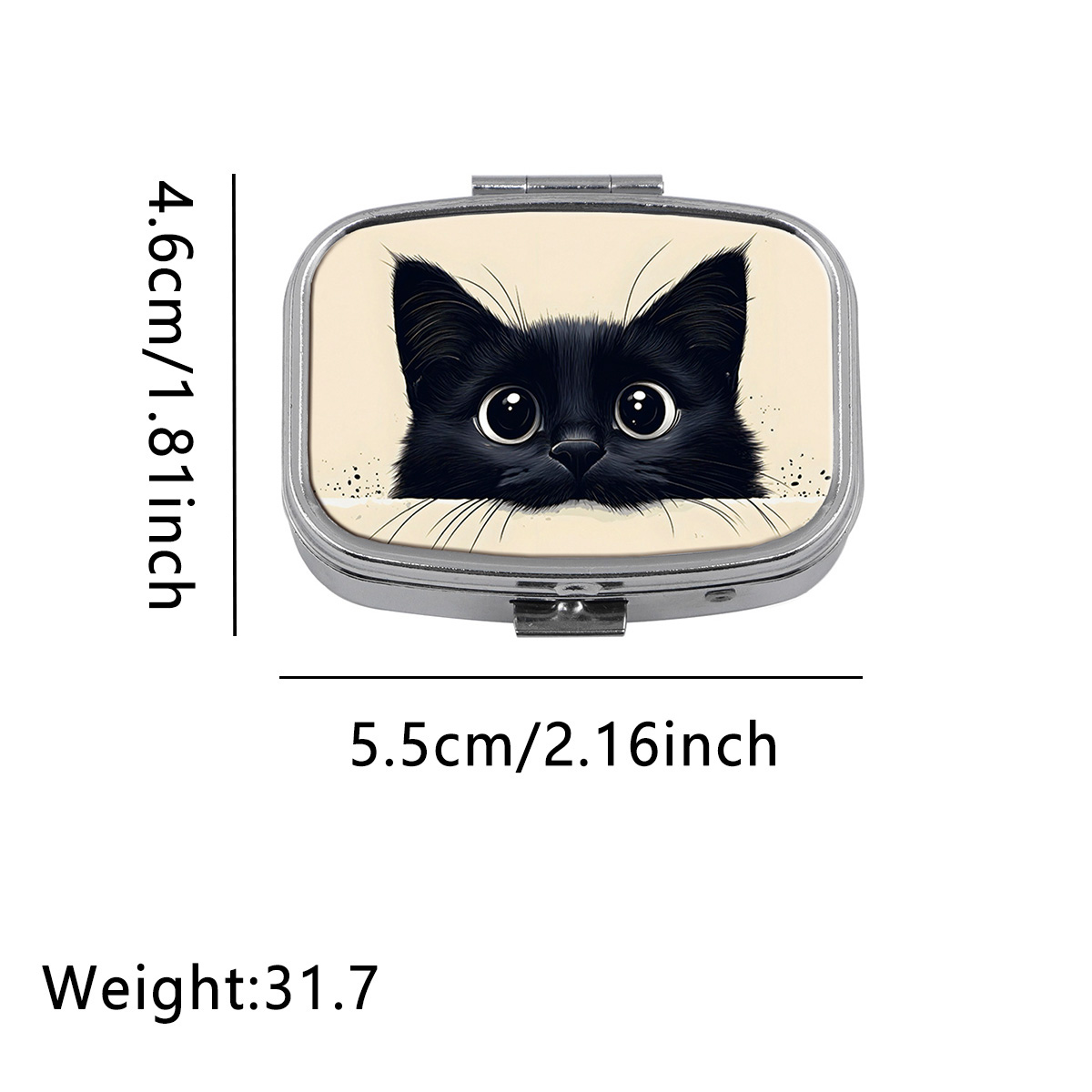 Cute Black Cat Travel Pill Org - Boox Tablet Accessories review and price