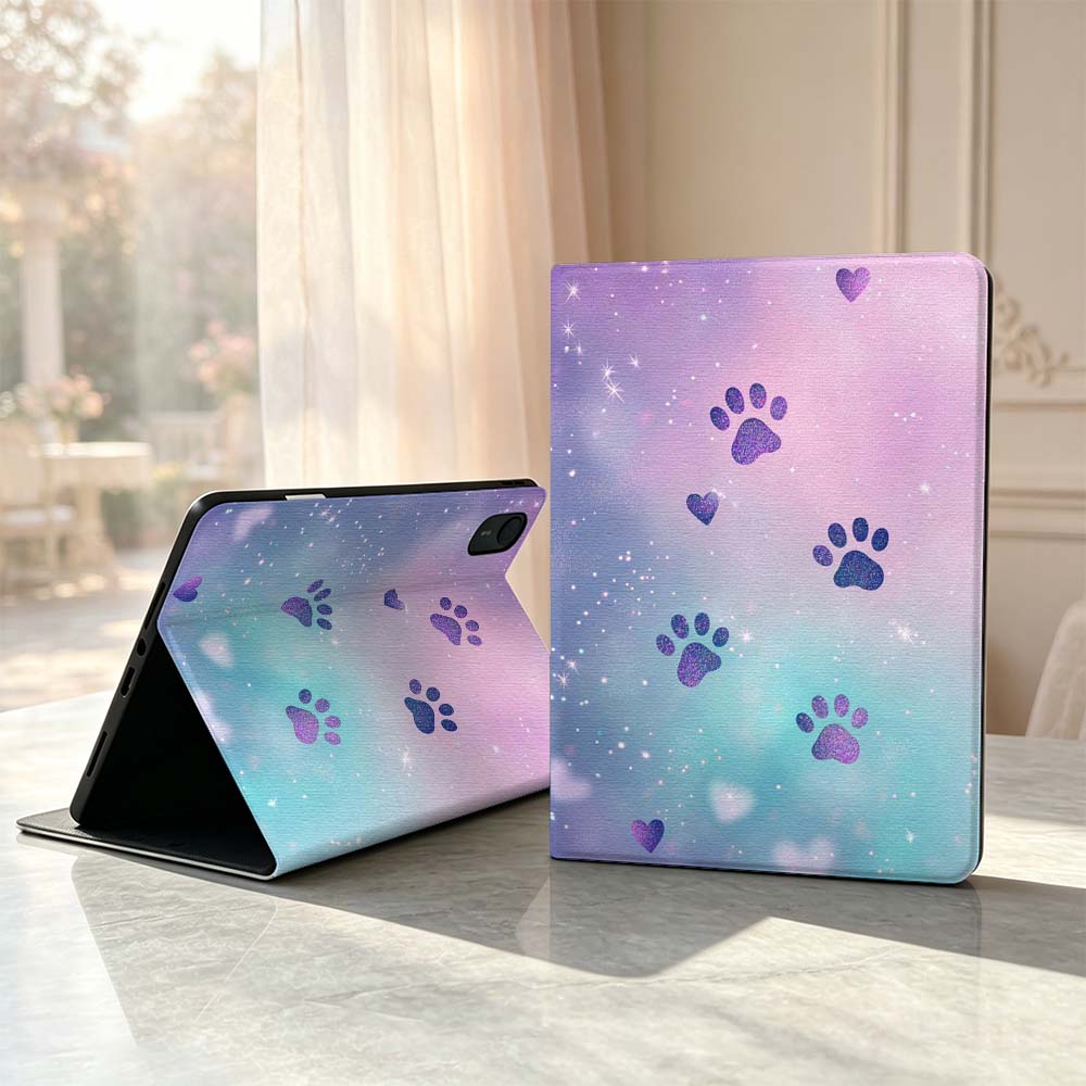 Cartoon Glitter Paw Prints Sof - Lenovo Tablet P12 Accessories review and price