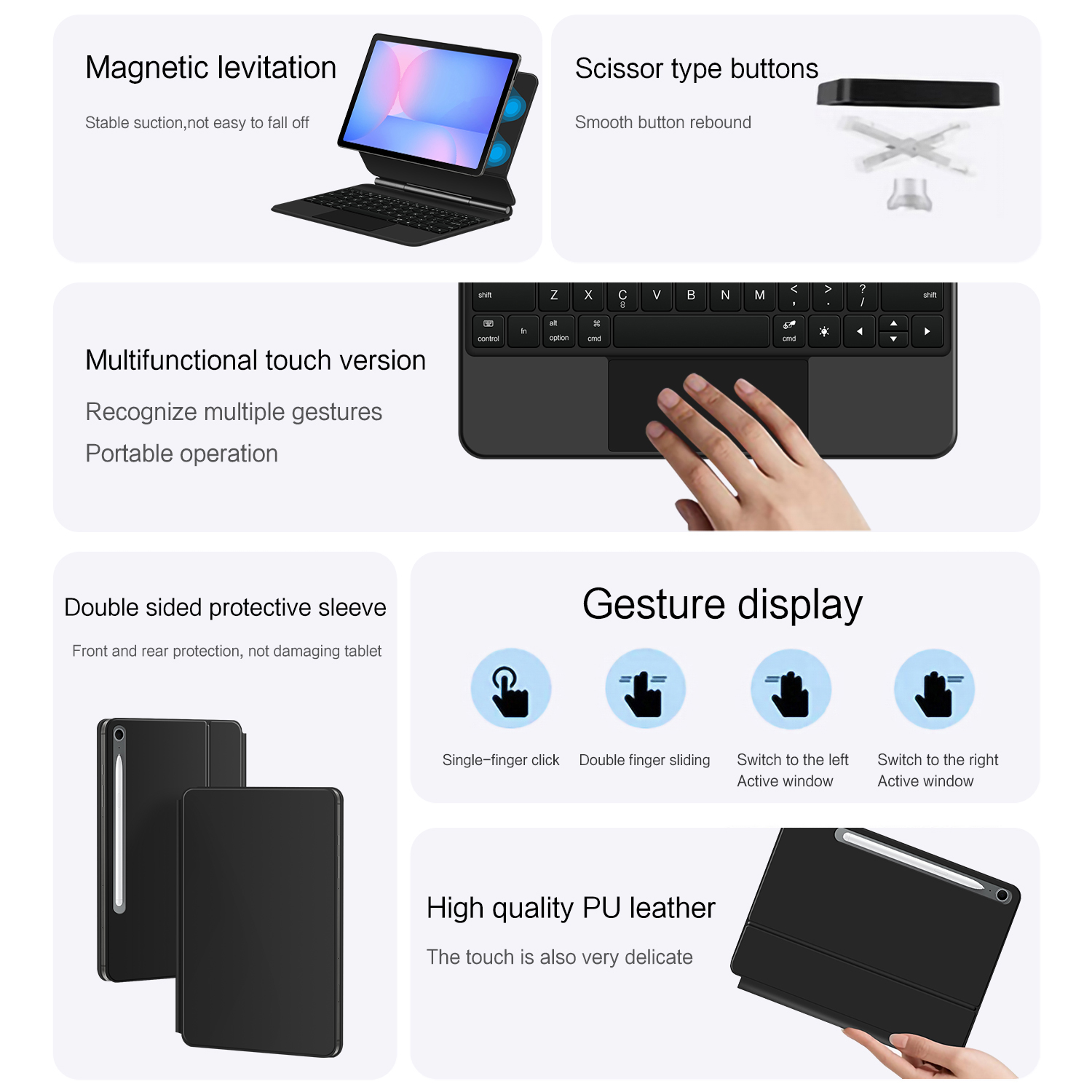 Magic Keyboard for Samsung Gal - Samsung Tablet S9 Accessories review and price