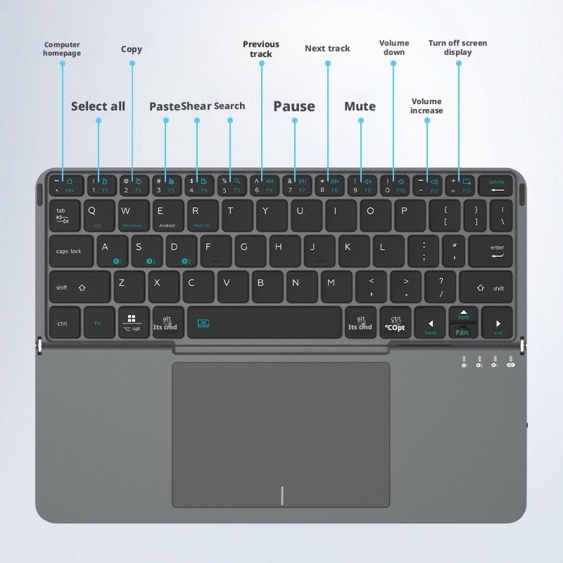 Ibox 11 Tablet Foldable Keyboa - Boox Tablet Accessories review and price