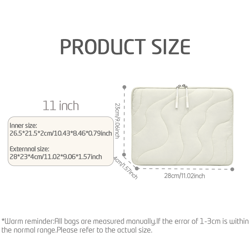 11 inch Quilted Tablet Sleeve  - Tablet Accessories Bag review and price